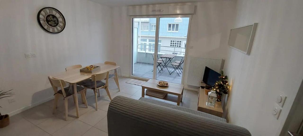 Bel Appt Neuf - Vue Mer - Terrasse - Parking Prive Dunkirk Exterior foto