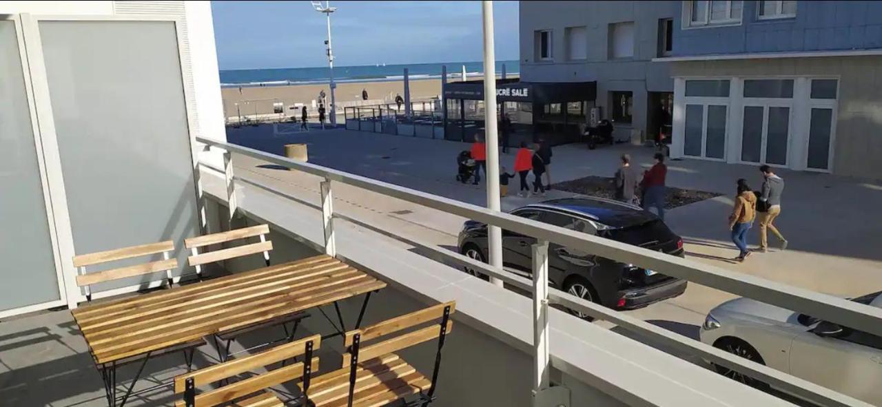 Bel Appt Neuf - Vue Mer - Terrasse - Parking Prive Dunkirk Exterior foto